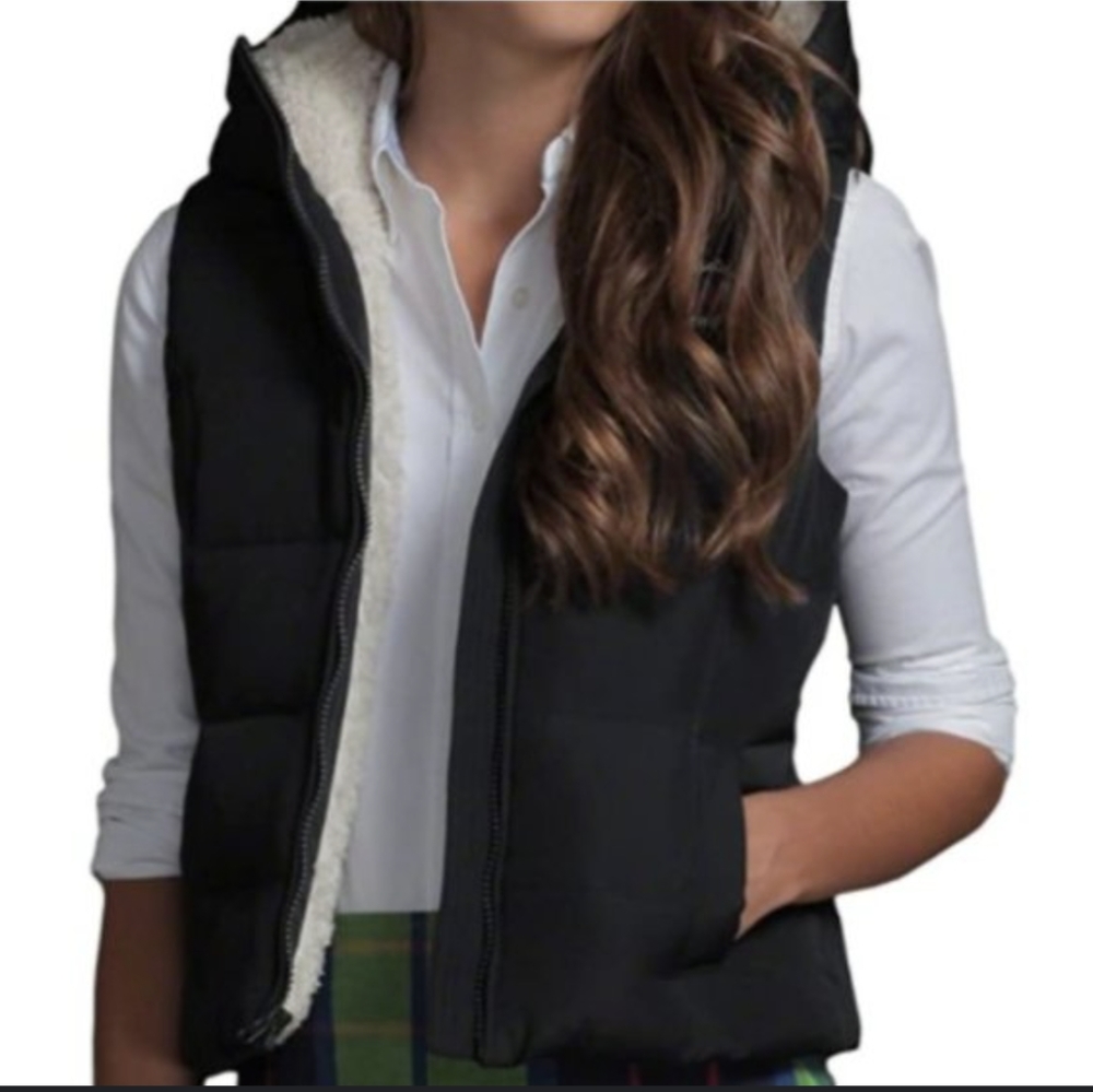 Hollister Down Hooded Vest